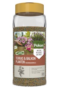 Pokon Terras & Balkon Planten Voedingskorrels 800gr  - afbeelding 1