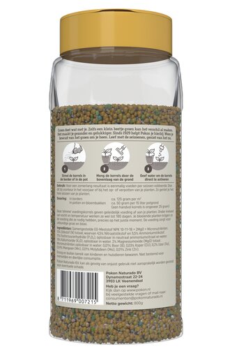 Pokon Terras & Balkon Planten Voedingskorrels 800gr  - afbeelding 2