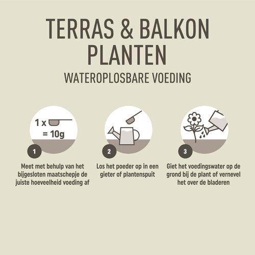 Pokon Terras & Balkon Planten Wateroplosbare Voeding - 500gr - afbeelding 3