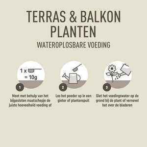 Pokon Terras & Balkon Planten Wateroplosbare Voeding - 500gr - afbeelding 3