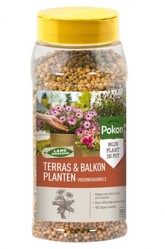 Pokon Terras & Balkon Planten Voedingskorrels 800g