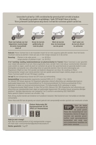 Pokon Tuinmest 1kg - afbeelding 2