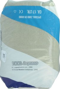 Pool Improve filterzand 0,4 tot 0,8 mm 25 kg