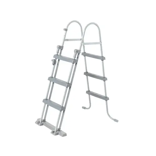 Swim Essentials Pool Stairs Plastic - Grey - 107 cm