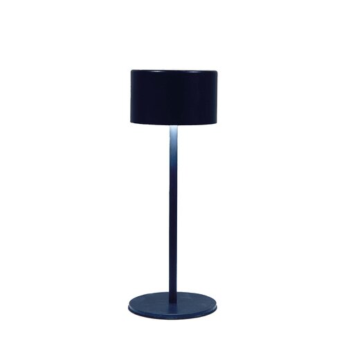 Portable tafellamp 22x8cm blauw