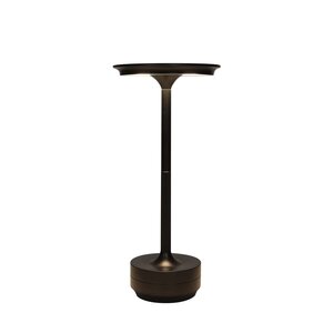 Portable tafellamp 28x13cm zwart - afbeelding 1