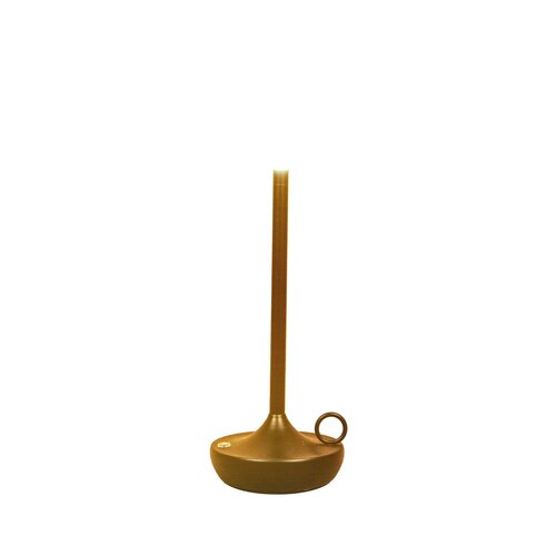 Portable tafellamp 29x11cm goud