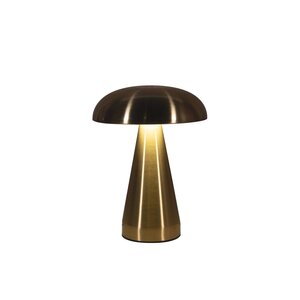 Portable tafellamp paddenstoel goud - afbeelding 1