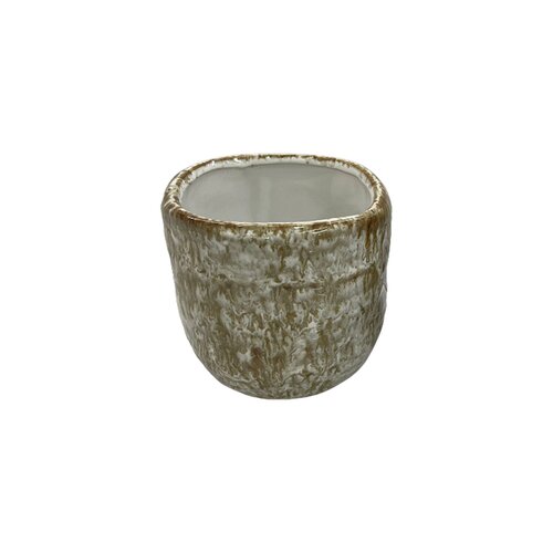Pot - 14 x 14 cm cream