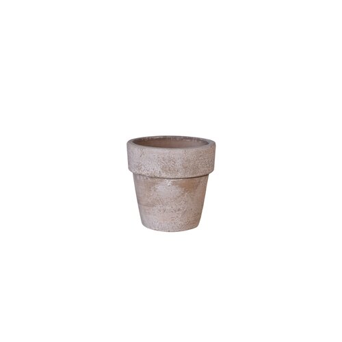 Pot basic D 15 x H 13,5 cm antique terra