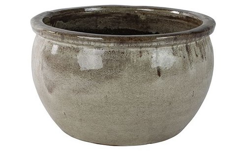 Pot Bavaria marble brown D46 H25