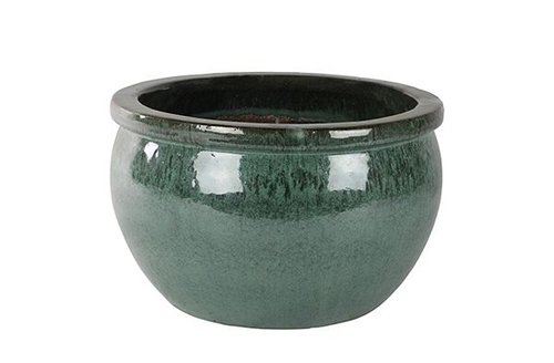 Pot Bavaria marble green D24 H15