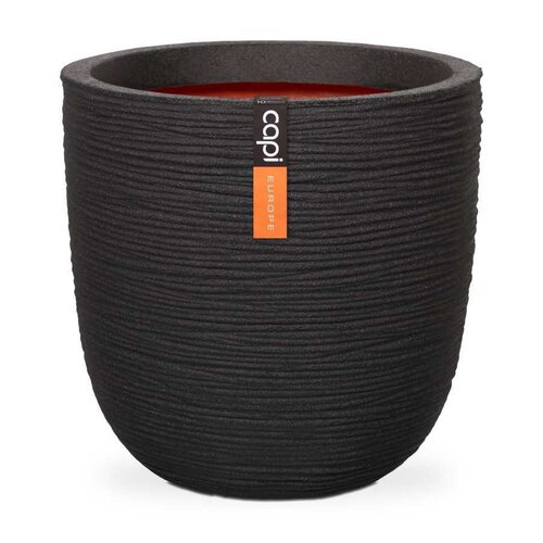 Pot bol Rib NL 35x34 zwart