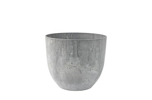 Pot Bola grijs D28 H24