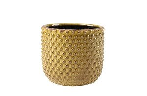Pot Bolino geel D14 H13