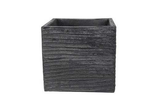Pot Boris zwart D21x21 H20