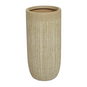 Pot Bryan Bruin - Ø 24 x H 49 cm - afbeelding 1