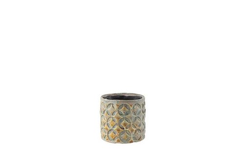 Pot Carol mosterd D7 H7