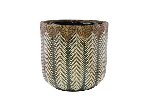 Pot Cecil lichtblauw D21 H20