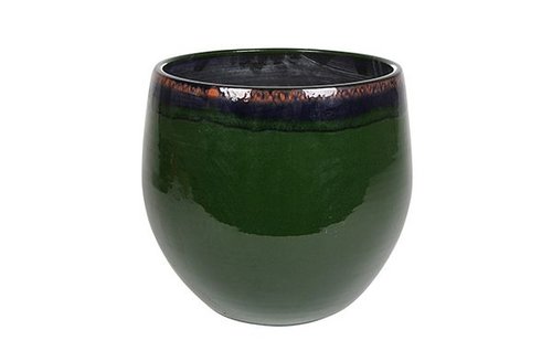 Pot Charlotte green D30 H26
