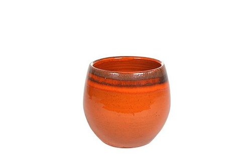 Pot Charlotte orange D19 H16