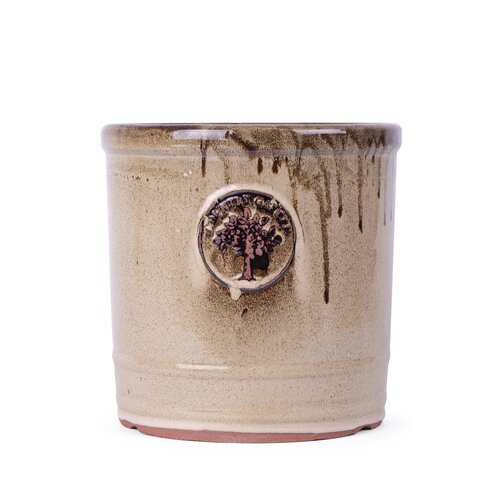 Pot cilinder country garden D 26 x H 25 cm tiger