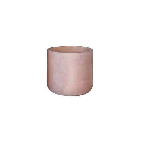 Pot cilinder D 24 x H 24 cm natural terra