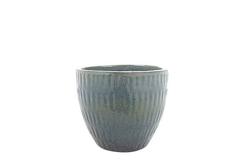 Pot Collin blauw D22 H19