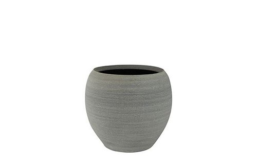 Pot Cresta lichtgrijs D19 H16