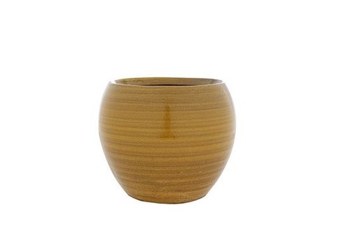 Pot Cresta okergeel D19 H16