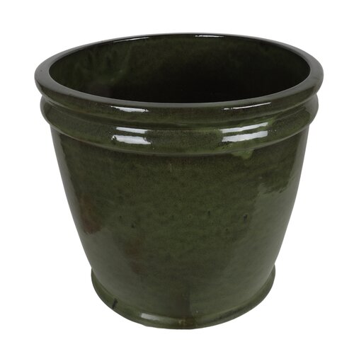 Pot D 28 x H 23 cm green/black - afbeelding 2