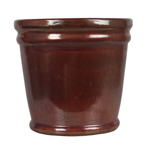 Bloempot iron rust - D 45 x H 40 cm - afbeelding 1