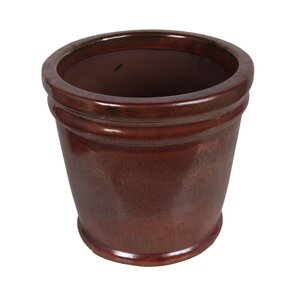 Bloempot iron rust - D 45 x H 40 cm - afbeelding 2