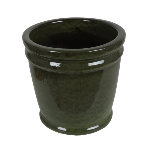 Bloempot green/black - D 56 x H 49 cm - afbeelding 2