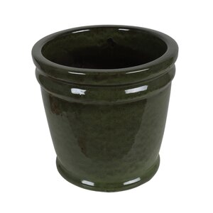 Bloempot green/black - D 56 x H 49 cm - afbeelding 2
