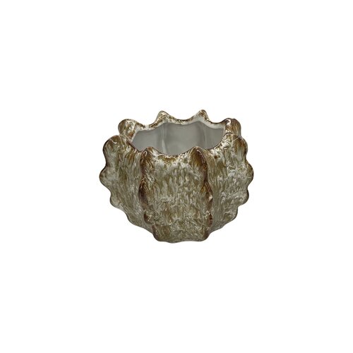 Pot D16xH12cm Crème 