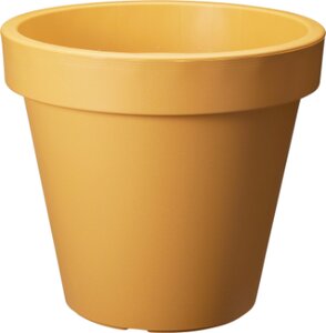 Pot E&K okergeel - D 50 x H 43 cm