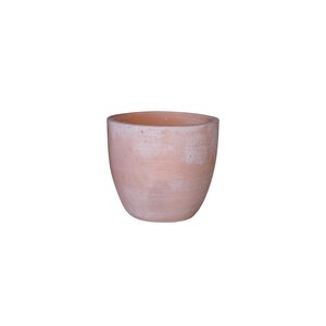 Pot Egg D 26 x H 21 cm natural terra