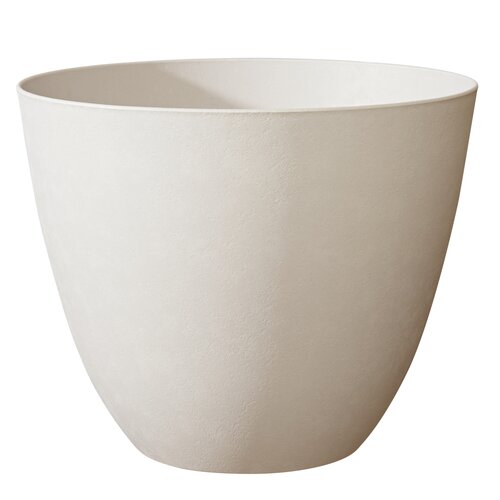 Pot Element Rond - D28,7xH23,5cm Kalksteen - afbeelding 1