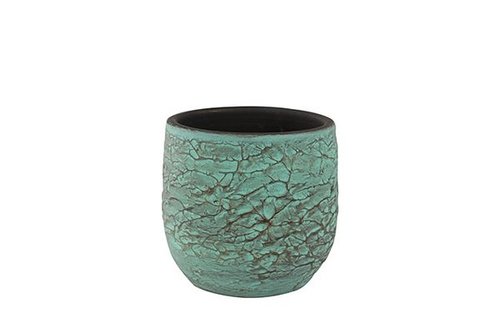 Pot Evi antiq bronze D18 H16