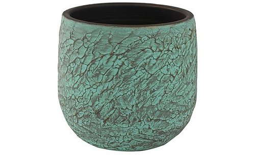 Pot Evi antiq bronze D35 H32