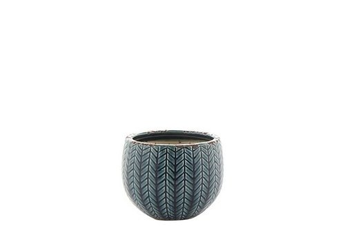 Pot Faja donkerblauw D12 H10