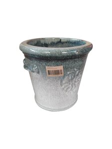 Pot geglazuurd D 25 x H 24 cm Browncream