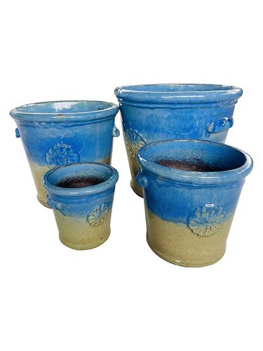 Pot geglazuurd D 25 x H 24 cm Montana - afbeelding 2