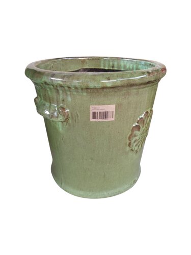 Pot geglazuurd D 35 x H 32 cm Jadeblack - afbeelding 1