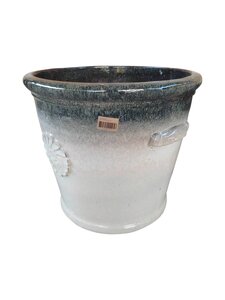 Pot geglazuurd D 60 x H 50 cm Browncream