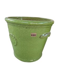 Pot geglazuurd D 60 x H 50 cm Jadeblack