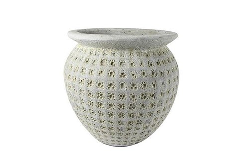 Pot Globe bianco D38 H34