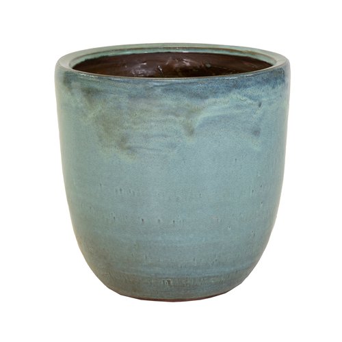 Pot Grace bullet Moss green − Ø 38 x H 40 cm