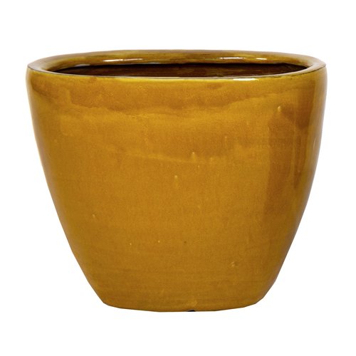 Pot Grace oval high Honey − B 30 x D 19 x H 24 cm